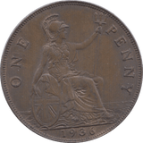 1936 PENNY ( UNC ) 2 - Penny - Cambridgeshire Coins
