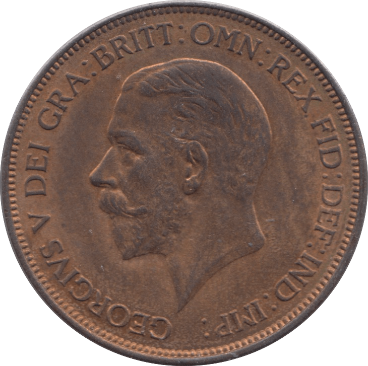 1936 PENNY ( UNC ) - Penny - Cambridgeshire Coins