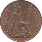1936 PENNY ( UNC ) - Penny - Cambridgeshire Coins