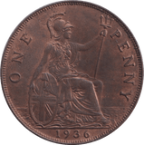 1936 PENNY ( UNC ) - Penny - Cambridgeshire Coins
