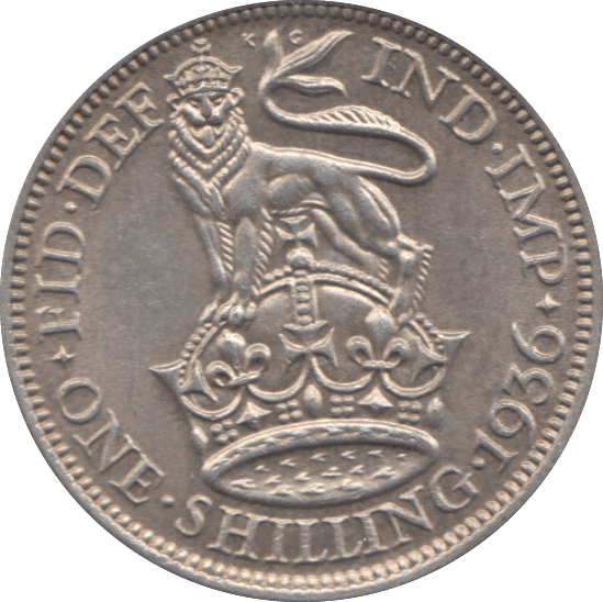 1936 SHILLING ( AUNC ) 2 - Shilling - Cambridgeshire Coins
