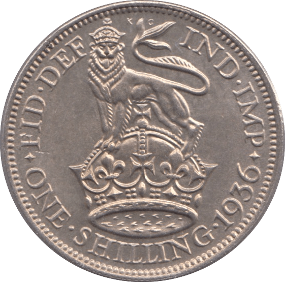 1936 SHILLING ( AUNC ) - Shilling - Cambridgeshire Coins