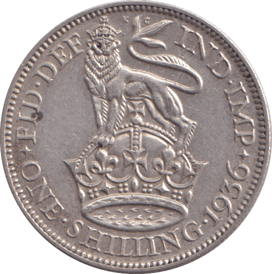 1936 SHILLING ( GVF ) - Shilling - Cambridgeshire Coins