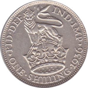 1936 SHILLING ( UNC ) C - Shilling - Cambridgeshire Coins