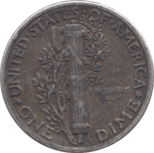 1936 SILVER 1 DIME USA - SILVER WORLD COINS - Cambridgeshire Coins