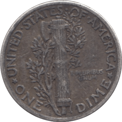 1936 SILVER 1 DIME USA - SILVER WORLD COINS - Cambridgeshire Coins