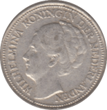 1936 SILVER 10 CENTS NETHERLANDS - WORLD SILVER COINS - Cambridgeshire Coins
