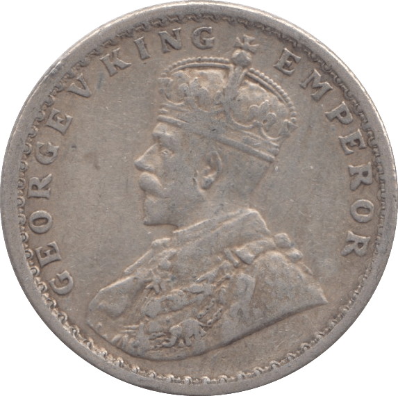 1936 SILVER 1/2 RUPEE INDIA - WORLD COINS - Cambridgeshire Coins