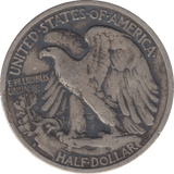 1936 SILVER HALF DOLLAR USA - SILVER WORLD COINS - Cambridgeshire Coins