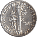 1936 SILVER ONE DIME USA - SILVER WORLD COINS - Cambridgeshire Coins