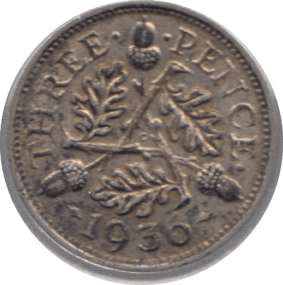 1936 SILVER THREEPENCE ( EF ) - Threepence - Cambridgeshire Coins