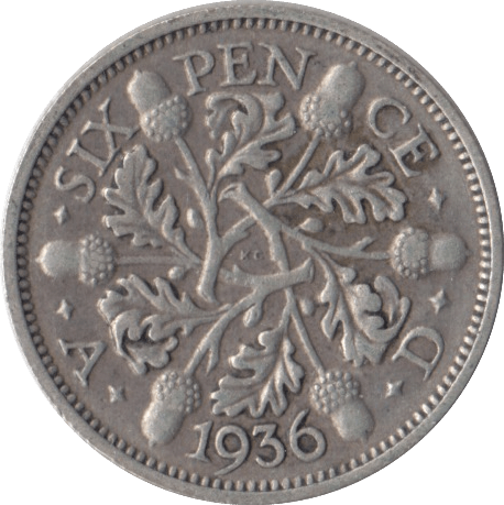 1936 SIXPENCE ( FINE ) - Sixpence - Cambridgeshire Coins