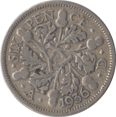 1936 SIXPENCE ( FINE ) - Sixpence - Cambridgeshire Coins