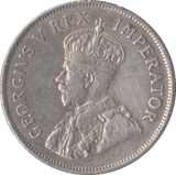1936 SOUTH AFRICA SILVER 2 1/2 SHILLINGS - SILVER WORLD COINS - Cambridgeshire Coins