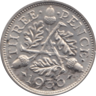1936 THREEPENCE ( EF ) - Threepence - Cambridgeshire Coins