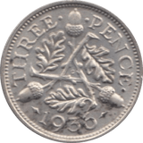 1936 THREEPENCE ( EF ) - Threepence - Cambridgeshire Coins