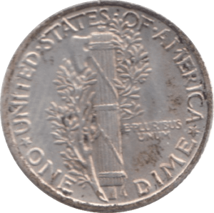 1936 USA SILVER DIME 10 CENTS - SILVER WORLD COINS - Cambridgeshire Coins