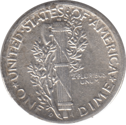 1936 USA SILVER DIME DENVER MINT - SILVER WORLD COINS - Cambridgeshire Coins