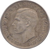 1937 AUSTRALIA SILVER ONE CROWN - WORLD COINS - Cambridgeshire Coins
