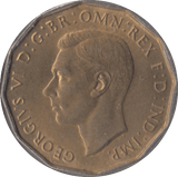 1937 BRASS THREEPENCE ( BU ) - Threepence - Cambridgeshire Coins