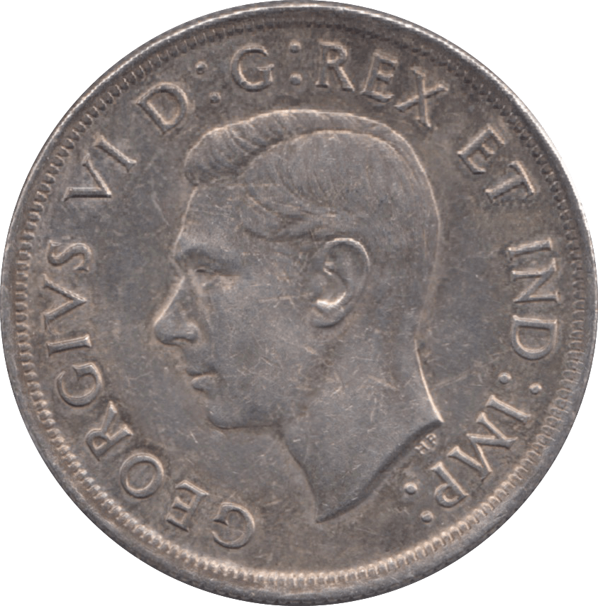 1937 CANADA SILVER ONE DOLLAR 9 - WORLD SILVER COINS - Cambridgeshire Coins