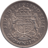 1937 CROWN ( AUNC ) 12 - Crown - Cambridgeshire Coins