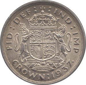 1937 CROWN ( AUNC ) 3 - Crown - Cambridgeshire Coins