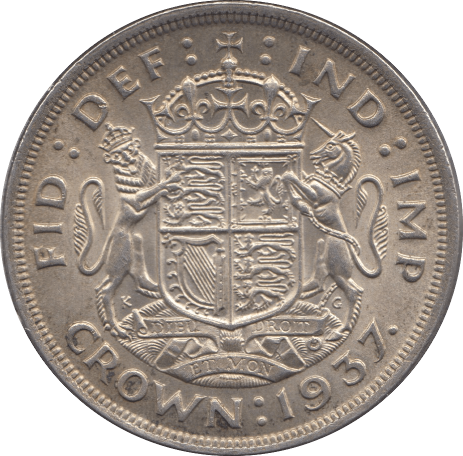1937 CROWN ( AUNC ) 3 - Crown - Cambridgeshire Coins