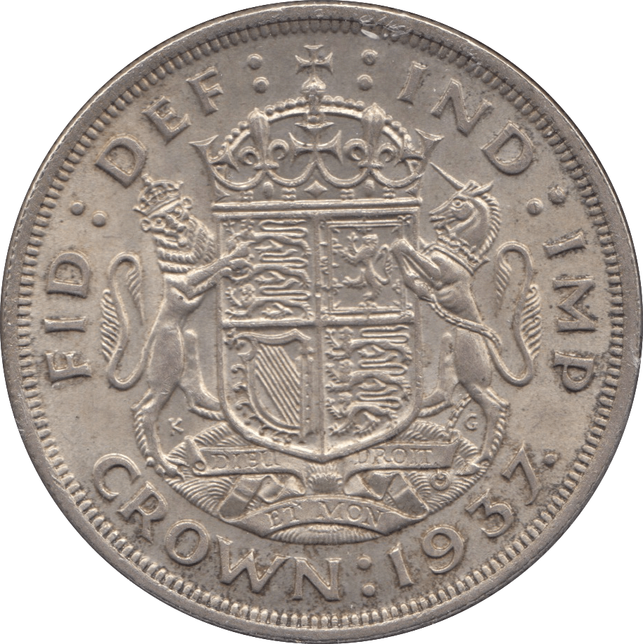 1937 CROWN ( AUNC ) 3 - Crown - Cambridgeshire Coins