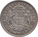 1937 CROWN ( AUNC ) 4 - Crown - Cambridgeshire Coins
