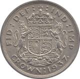 1937 CROWN ( AUNC ) 7A - Crown - Cambridgeshire Coins