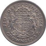1937 CROWN ( AUNC ) - CROWN - Cambridgeshire Coins
