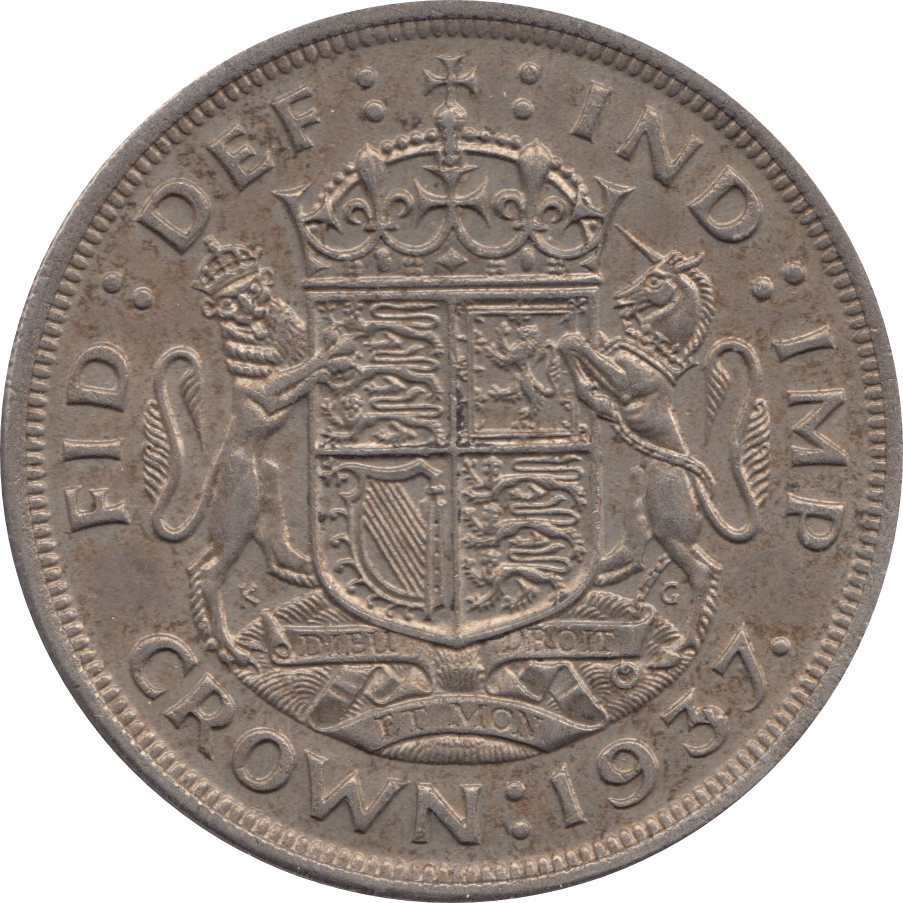 1937 CROWN ( EF ) 1 - Crown - Cambridgeshire Coins