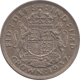 1937 CROWN ( EF ) 1 - Crown - Cambridgeshire Coins