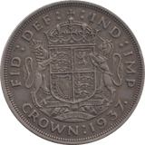 1937 CROWN ( EF ) 5 - Crown - Cambridgeshire Coins
