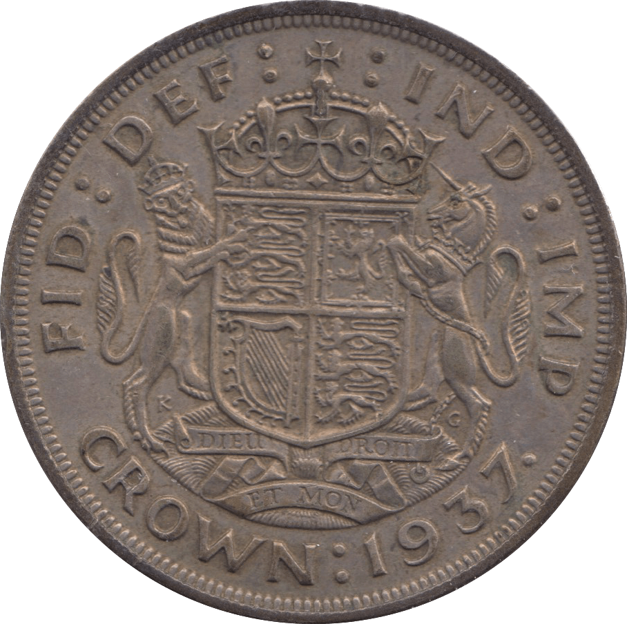 1937 CROWN ( EF ) B 1 - Crown - Cambridgeshire Coins