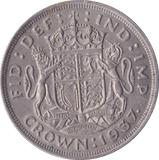 1937 CROWN ( EF ) - Crown - Cambridgeshire Coins