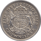 1937 CROWN ( EF ) - Crown - Cambridgeshire Coins