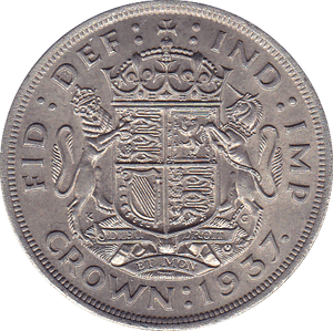 1937 CROWN ( GEF ) - Crown - Cambridgeshire Coins
