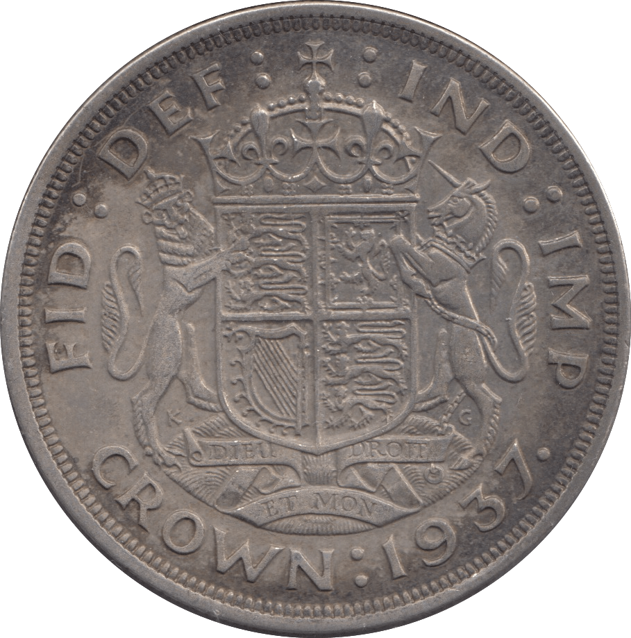 1937 CROWN ( GF ) 3 - CROWN - Cambridgeshire Coins