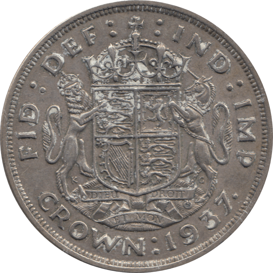 1937 CROWN ( GVF ) 1 - Crown - Cambridgeshire Coins