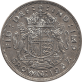 1937 CROWN ( GVF ) 1 - Crown - Cambridgeshire Coins