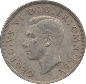 1937 CROWN ( GVF ) 1 - HALFCROWN - Cambridgeshire Coins