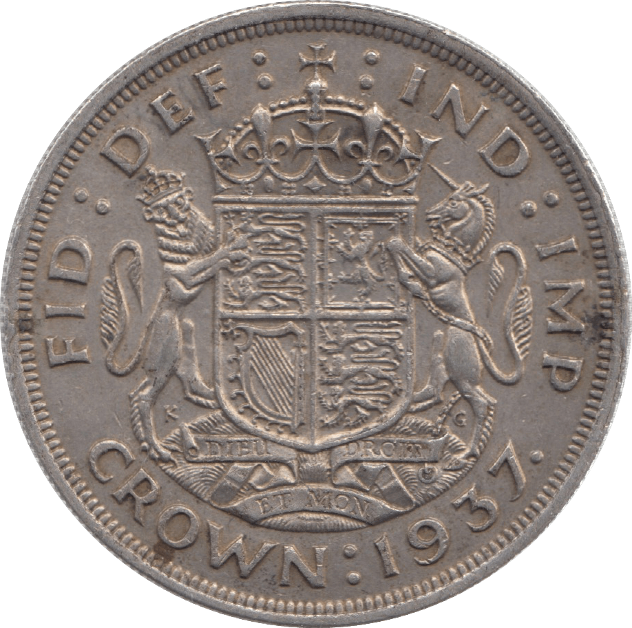 1937 CROWN ( GVF ) 25 - Crown - Cambridgeshire Coins