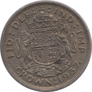 1937 CROWN ( GVF ) 3 - Crown - Cambridgeshire Coins
