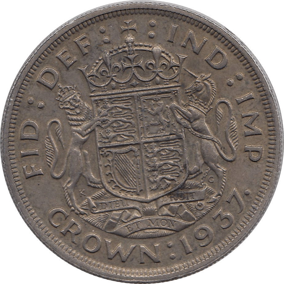 1937 CROWN ( GVF ) 3 - Crown - Cambridgeshire Coins