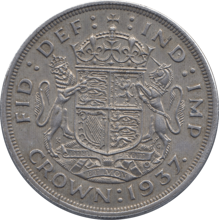 1937 CROWN ( GVF ) 3 - Crown - Cambridgeshire Coins