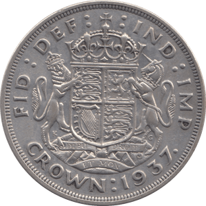 1937 CROWN ( VF ) 15 - Crown - Cambridgeshire Coins