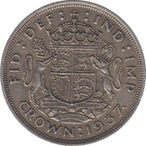1937 CROWN ( VF ) 2 - Crown - Cambridgeshire Coins