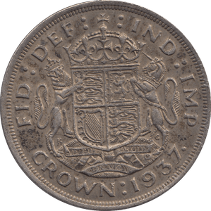 1937 CROWN ( VF ) 9 - Crown - Cambridgeshire Coins